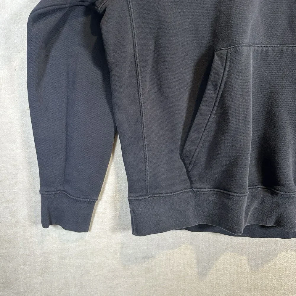Nike Sportswear Club Fleece Graphic Black Pullover Hoodie Sweatshirt Men’s XL